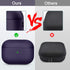 Upgrade Cover for Airpods Pro Case, Leather Texture Full-Body Protective Case, Wireless Charging, Burgundy