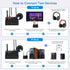 Criacr 5.3 2 1 2 Bluetooth Audio Adapter, Bluetooth AUX Adapter, in Transmitter Receiver with aptX Low Latency