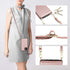 Bocasal Crossbody Wallet Case for iPhone 11, 6.1 inch, Rose Gold, PU Leather, Credit Card Holder, Shockproof,