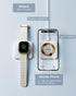 ?????????????? 2 in 1 Wireless Charging Station, Magnetic Detachable Charger for Apple, Compatible with iPhone 15/14/13/12,