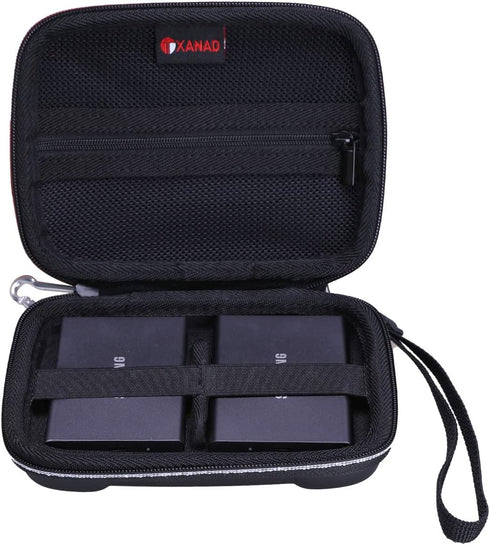 XANAD Black 2-in-1 Portable SSD Case for Samsung T9/T7 Shield/T7 Touch (250GB 500GB 1TB 2TB), Heavy Duty Waterproof