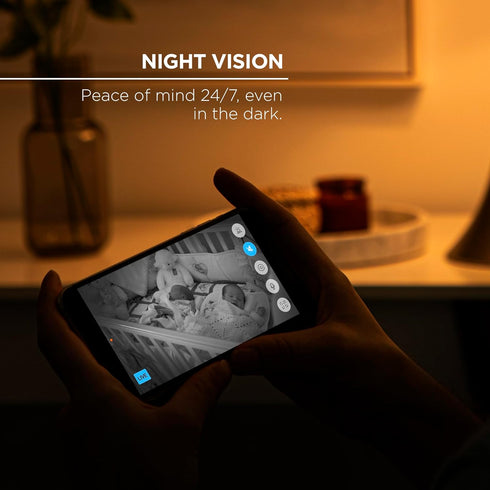 Indoor Camera, 1080p HD Home Security Camera with Two-Way Audio, Motion Detection, Night Vision, Compatible with Alexa