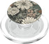 PopSockets PopGrip for MagSafe - Flower Bouquet Floral Pattern Sage Green with Wildflowers