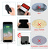 Cosmos 2 Pcs Wall Mount Phone Holder, Smartphone Charging Stand, Bedside Organizer Storage Bracket for Most Phones and