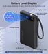 TEMINICE 2 10000mAh, 22.5W Pack, 17 16 15 etc(1 Power Bank with Built-in Cables PD Slim Portable Charger USB C Battery