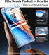TORRAS Diamond Shield for Samsung Galaxy S24 Ultra - 9H+ Military-Grade Protection, 0.04s Fingerprint Unlock,