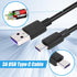 Kanayu 50 Pack USB Type C Cable Bulk, 3.3 Ft Fast Charging Cable for Samsung Galaxy S10, S9, S8, Note 10, PS5