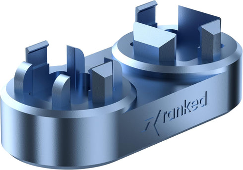 Ranked Premium Switch Opener for DIY Custom Mechanical Keyboard, CNC Machined Aluminium (Ranked Blue)