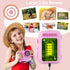 Kids Instant Print Camera, Toddler Camera That Prints Photos, 3.5IN Screen Portable Toy Camera for Girls 3-12 Years