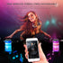 LED Bluetooth Speaker, Portable Wireless Speaker with Night Light, 6 Color LED Themes,