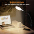 GSYXERGILES 10" 360Rotate Desk Ring Light, LED Ring Light for Desk with Clamp, & Flexible Height Full-Screen Overhead