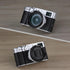 Haoge LH-X53B 3in1 Lens Hood with Adapter Ring and Cap Set for Fujifilm X100VI, X70, X100, X100S, X100T, X100F