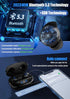 True Wireless Earbuds Bluetooth 5.3, Waterproof IPX7 Earbuds for iPhone Android, Sports Workout Running Headphones