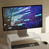 Jetec 2 Pcs Clear Acrylic Monitor Stand, Desktop Video Riser for Laptop, TV, Computer Screen, Teacher's Day Supplies