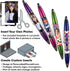 Black PixStylus 2 in 1 Personalized Pen and Stylus Combo – Create Your Own Custom Stylus/Pen at