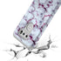 Rosebono Hybrid Dual Layer Shockproof Case for LG V30 / V30 Plus, Cute Colorful Silicone Skin (Marble Purple)