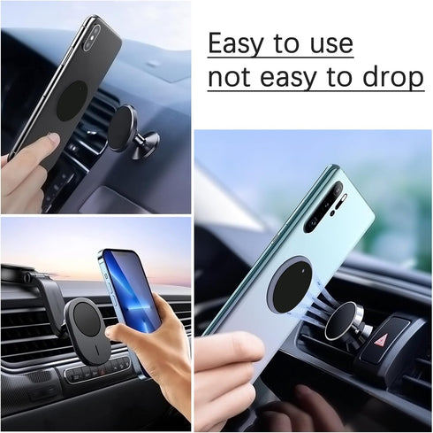 DSTELIN 4 Pack 2 2 Universal Metal Plate for Magnetic Phone Car Mount Holder Cradle, Compatible with All Magnetic