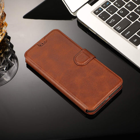 QLTYPRI Case for iPhone 12 Mini, Premium PU Leather Wallet Case with Card Slots, Kickstand, Shockproof Flip Cover -