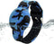 Waterproof AirTag Bracelet for Kids, Soft Silicone Hidden Holder Case for Apple Airtag, Adjustable Strap, Camouflage