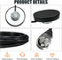 BASIKER SO239, PL-259 W/5M(16.4ft) RG58 CB Antenna NMO Magnetic Base Mount Plug Coaxial Cable, Heavy Duty Magnetic