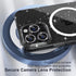 iPhone 15 Pro Case by Choiche, Clear Glitter Bling, MagSafe Compatible, includes 3x Diamond Lens Protectors & 2x Glass
