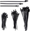 Push Mount Wire Ties, Snap in Zip Tie Automotive Clips Nylon Wire Harness Clips 150pcs