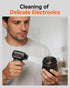 MF60 Duster-110000RPM 3-Speed 5 Nozzle WOLFBOX Compressed Air Super Power Electric Air Duster, Adjustable Rechargeable