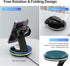 Foldable 3 in 1 Charging Station for iPhone, Magnetic Charger Stand for iPhone 15 14 13 12 11 X Pro Max, Watch, AirPods