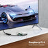 UGREEN 2.0 4K@60Hz 3D Dolby 18Gbps 5/Pi 4//Pi 500 7 6/Retroid 3+, 0.6FT Micro HDMI to HDMI Adapter, Male to Female