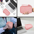 Electronic Organizer Travel Bag for Accessories, Case for Power Bank, Charging Cords, USB Cable, Light Pink