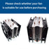 Surf turtle 4 12CM CPU Heatsink Fan Buckles pcs Wire Buckle Lower Hook Type Fixing Clip for Computer Cooling