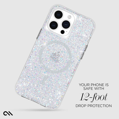 Case-Mate iPhone 15 Pro Max Case for Women - Compatible w/MagSafe | 12ft Drop Protection | Shock Proof & Anti-Scratch |