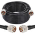 XRDS-RF N Male to N Male Cable 35FT, Type N KMR240 50 Ohm Coax Extension Cable for Low Loss