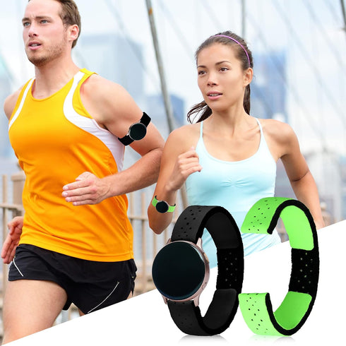 4 Adjustable(0.8 11.8 Inch,Black, Oudain Pcs Heart Rate Monitor Replacement Strap Band, Soft Heart Rate Monitor Armband