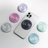 OnTheGrip Transparent Mobile Phone Grip Stand Holder - Compatible with MagSafe