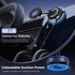 MSXTTLY 2026 360 Vacuum Magnetic Phone Holders for Your Car Suction Cup Phone Mount with Washable Nano Gel Pads
