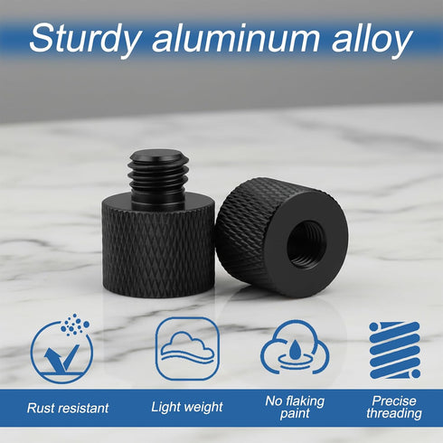 JJUNW 6Pcs Tripod Adapter, Camera Screw Adapter, Stand Adapters Threaded Converter Tripods Mount Adapters, Tripod