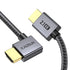 XAOSUN Right Angle HDMI 2.1 Cable 6.6FT, 48Gbps Ultra High Speed HDMI
