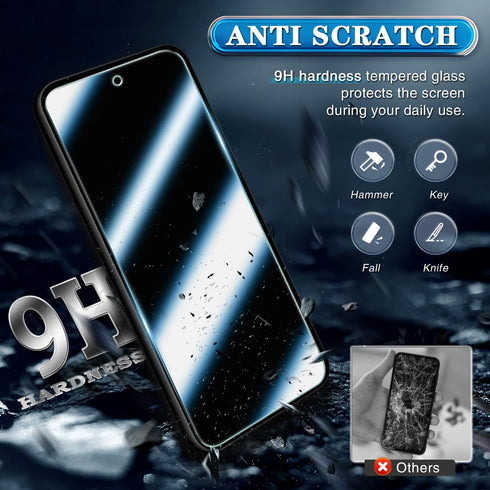 [3-Pack Screen Protector for Samsung Galaxy S20 FE 5G Tempered Glass, 9H Hardness, Bubble Free, Easy to Install