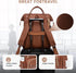 Backpack 15.6 inch,Travel Backpack LOVEVOOK Leather Laptop for Women Purse Nurse Teacher Carry On Computer