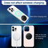 Metal Plate for Phone Magnet - 8 Pack Replacement Magnet Disc Magic Mount Plate with Adhesive Backing for Socket Grips