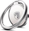 Generic Cell Phone Ring Holder Stand 360 Degree Rotation Finger Ring, Polished Metal