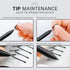 V-Pen Stylus Nibs for Remarkable 2, 10-Pack Black Tips for Precision and Durability