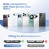 360 3 Pack takyu Metal Phone Tether Tab, Rotating Phone Lanyard Tab, Cellphone Charm Wrist Strap Hook Holder