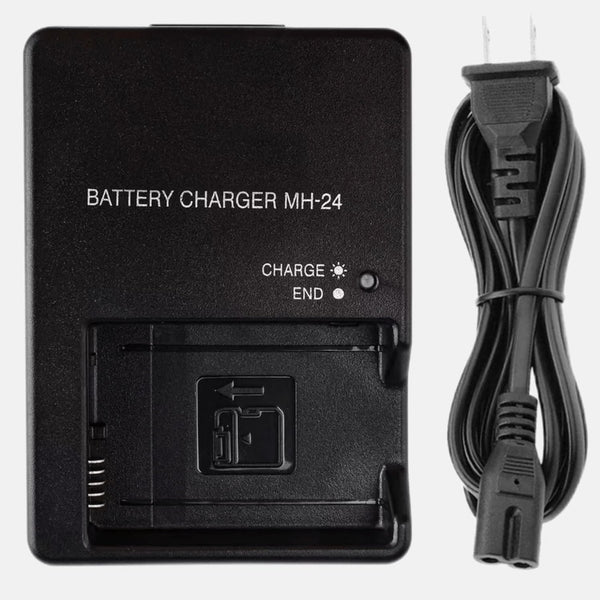 MH-24 Battery Charger for Nikon En-el14, En-el14a, P7100, P7000, D5100, D5200, D5300, D5500, D5600, Df Cameras