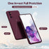 Oakxco for Samsung Galaxy S20 Phone Case, Liquid Silicone Cute Thin Slim Soft Rubber TPU Plain Smooth Gel Cover for