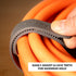 Storage Straps, Reusable Cable Ties, Hose Storage Accessories Holder for Home, Office, Garage Organization, 12" (Pack