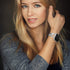 Stainless Steel Bracelet Compatible with Fitbit Sense 2/Sense/Versa 4/Versa 3 - Dressy Luxurious Bands