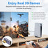 Poyiccot HDMI 90 Degree Adapter 8k, Right Angle HDMI 2.1 Adapter, 48Gbps HDMI Male to Female Extender for Laptop, DVD,