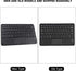 Sanpyl Ultra-Slim Wireless Keyboard - Mini 59 Keys Bluetooth Keyboard with Touchpad for Tablet/Phone/Desktop